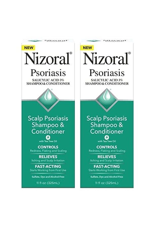 Psoriasis Shampoo & Conditioner Twinpack, 2 Count