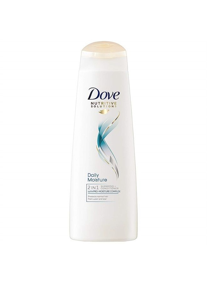 Daily Moisture 2-in-1 Shampoo and Conditioner 400 ml - by Dove