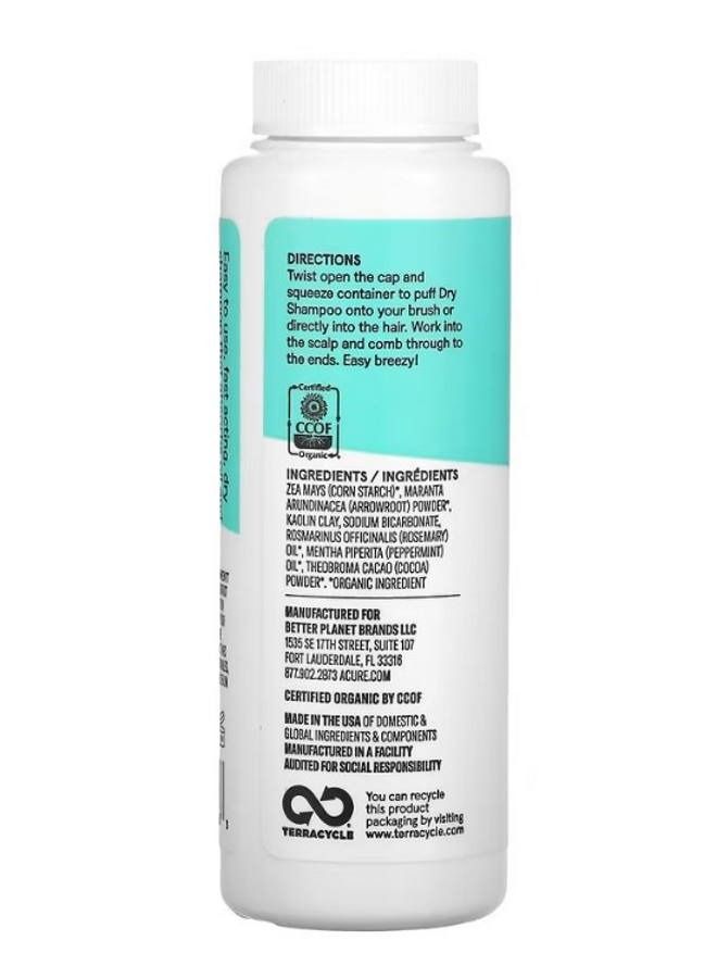 Dry Shampoo Brunette to Dark Hair Rosemary Cocoa 1.7 oz 58 g