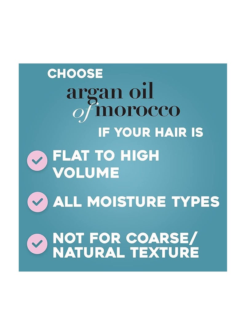 OGX Renewing plus Argan Oil of Morocco Hydrating Growth Hair Shampoo and Conditioner Combo  Argan Oil to Help Moisturize Soften and Strengthen Hair Paraben Sulfate Free Surfactants 770 ml