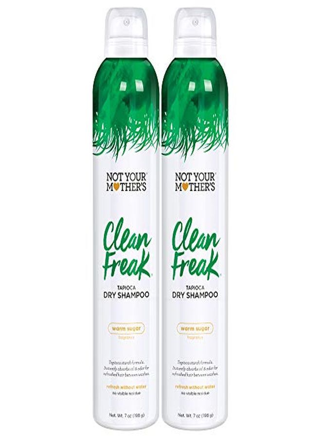 Clean Freak Tapioca Dry Shampoo 7 Oz 2 Count For All Hair Types