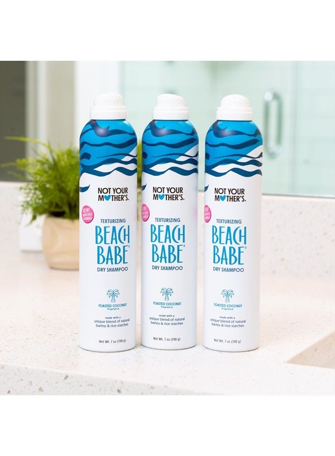 Beach Babe Dry Shampoo (3-Pack) - 7 oz Texturizing Dry Shampoo - Instantly Absorbs Oil While Creating Effortless Sea-Tossed Texture