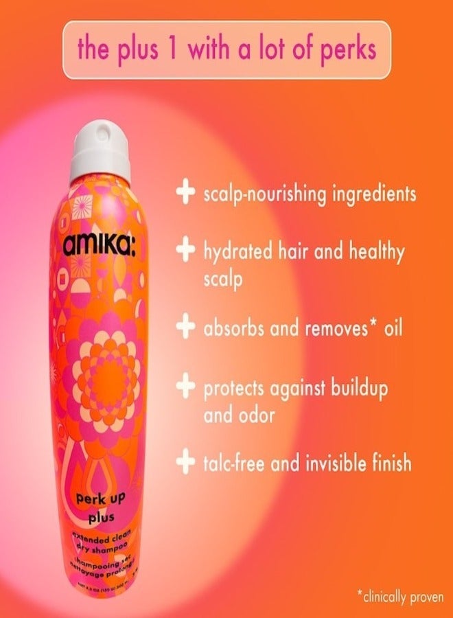 AMIKA perk up plus extended clean dry shampoo 68ml