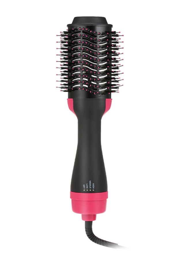 Multifunctional Hair Volumizer Hot Roller Black/Pink 39 x 11cm