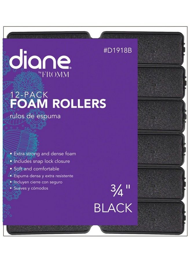 Foam Rollers Black 3/4