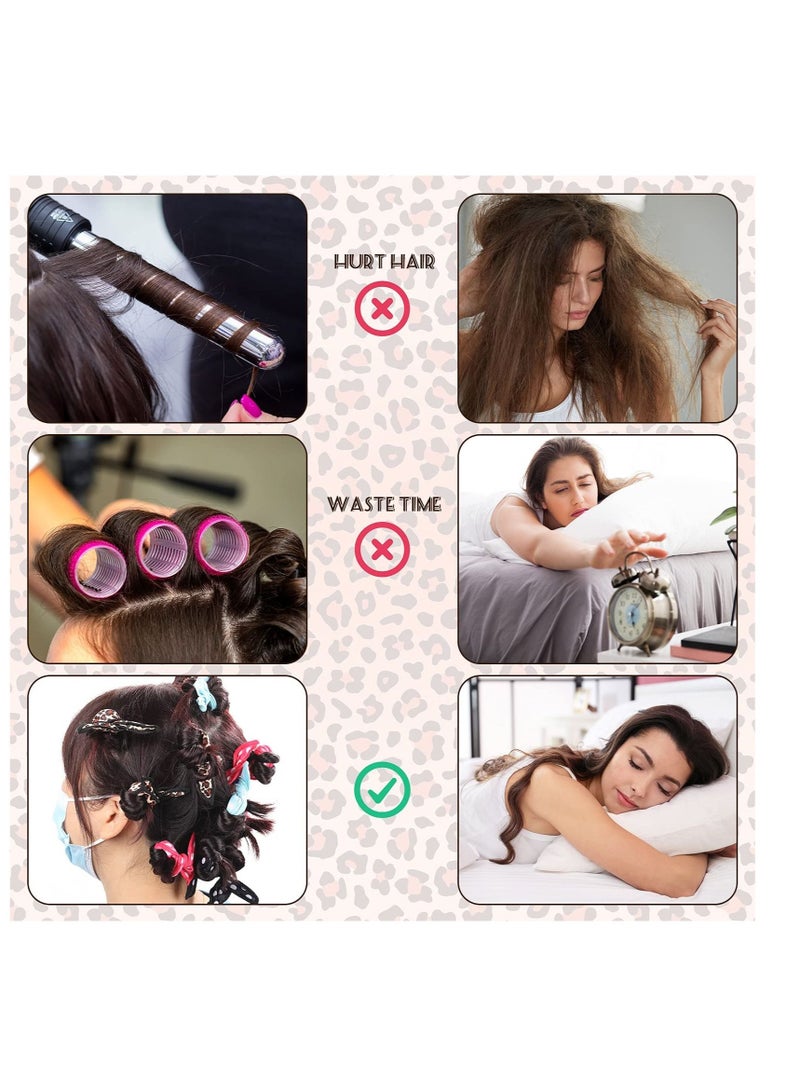 20 Pcs Soft Sleep Hair Rollers DIY Sponge Flexible Styling Tools For Long Curlers Foam Gift Product