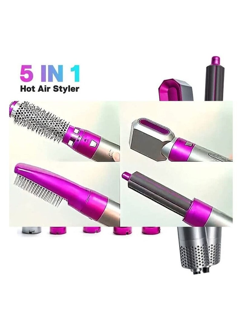 Automatic suction curler set Multifunctional five-in-one hot air comb hair suction air curling iron straight hair styling comb