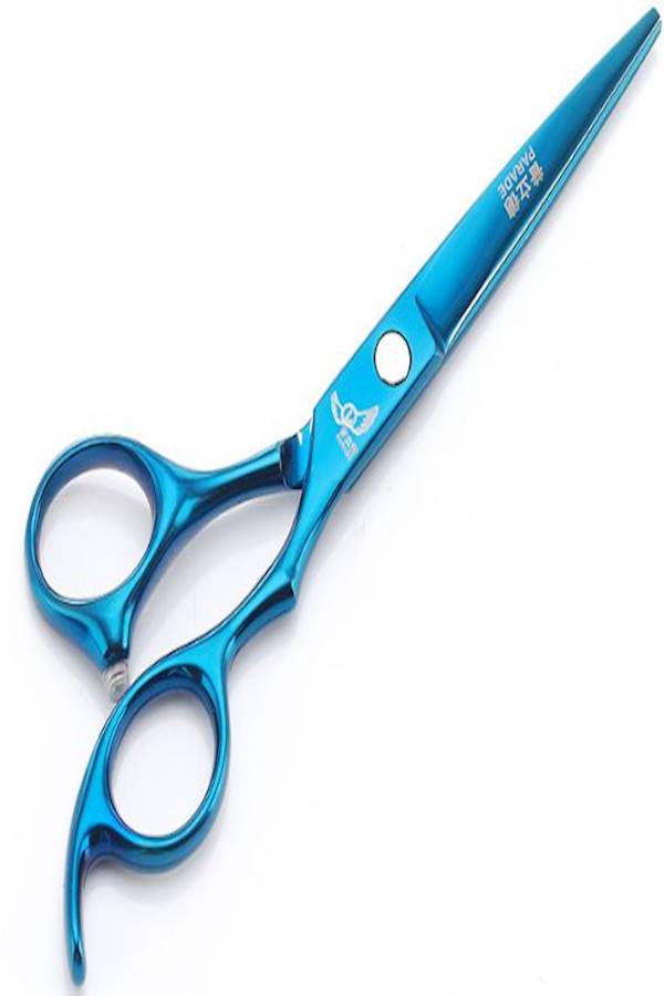 Professional Hair Cutting Salon Kit White/Black/Blue 6inch