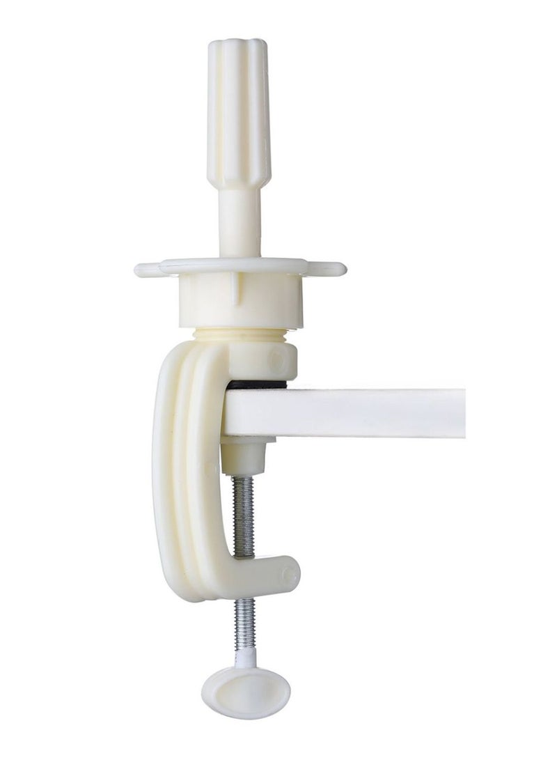 Wig Head Tripod Holder White/Silver