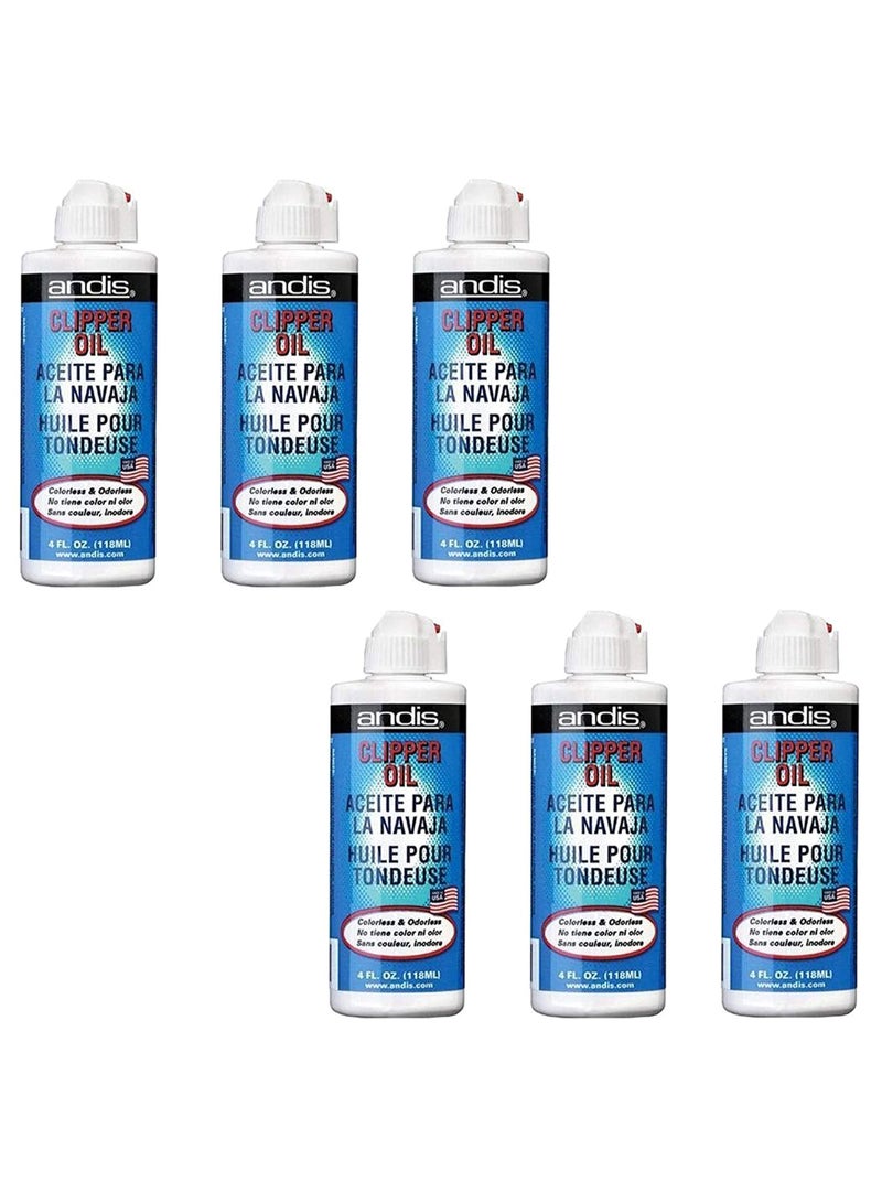 Pack Of 6 Clipper Oil Clear 6 x 118ml