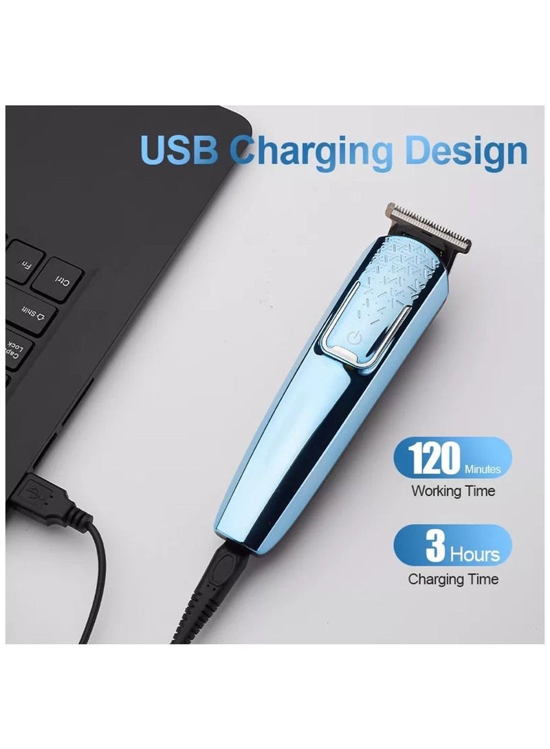 Beard Trimmer for Men, Professional Mens Trimmers for Face, Hair and Nose, USB Rechargeable and IPX7 Waterproof Hair Clipper