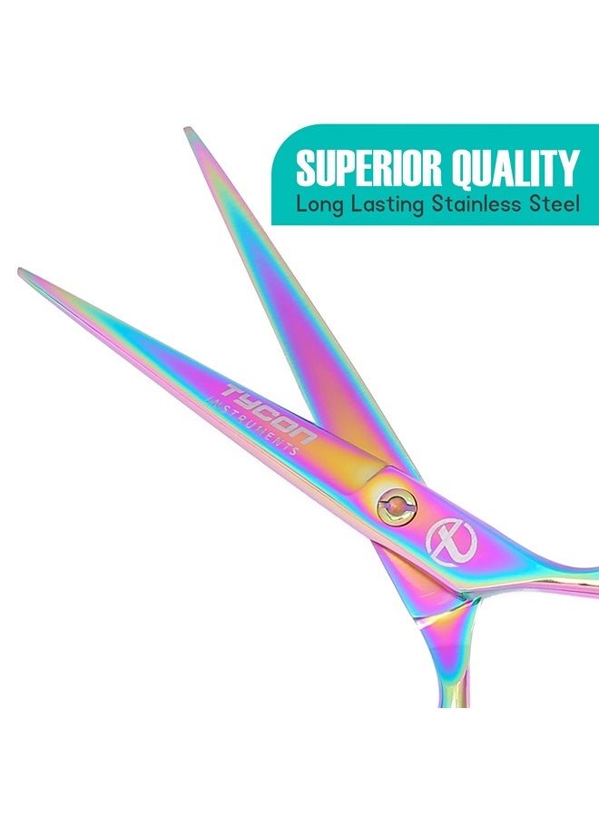 Hair Scissors - Hair Cutting Scissors Professional - Attractive 6.0 Inch Razor Edge Blade Professional Hair scissors - Premium Hair Shears for Women and Men