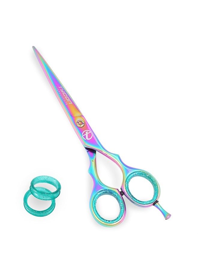 Hair Scissors - Hair Cutting Scissors Professional - Attractive 6.0 Inch Razor Edge Blade Professional Hair scissors - Premium Hair Shears for Women and Men