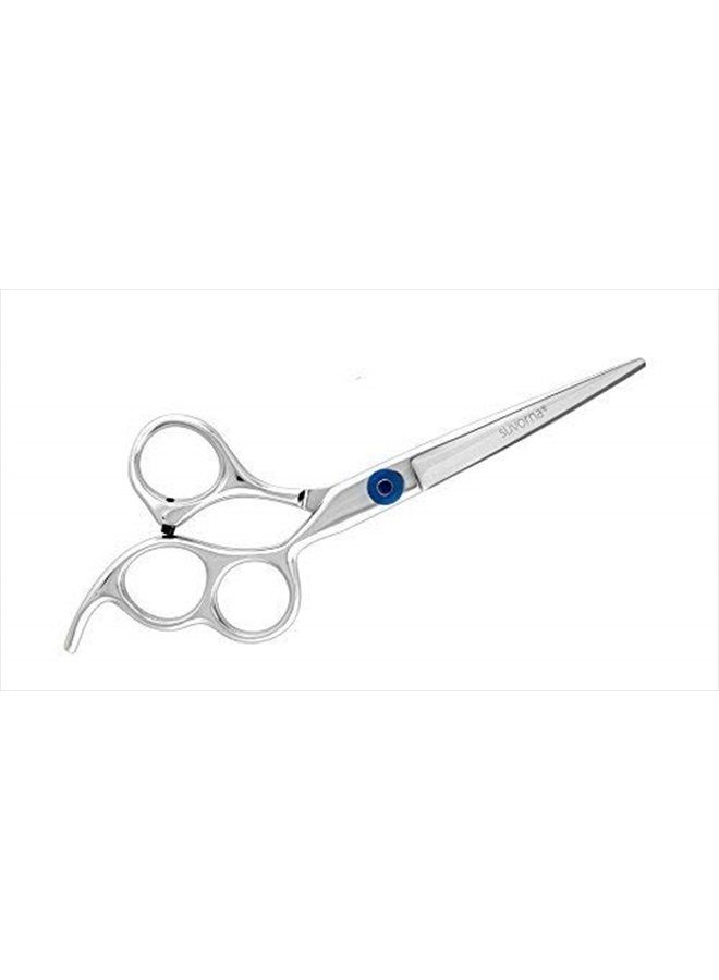 Razpro p60 6” Precision Razor Japanese Stainless Steel Barber Scissors. Hair Styling, Trimming, Cutting & Layering with Three Rings Offset Handle.. Ideal for Salons & Home