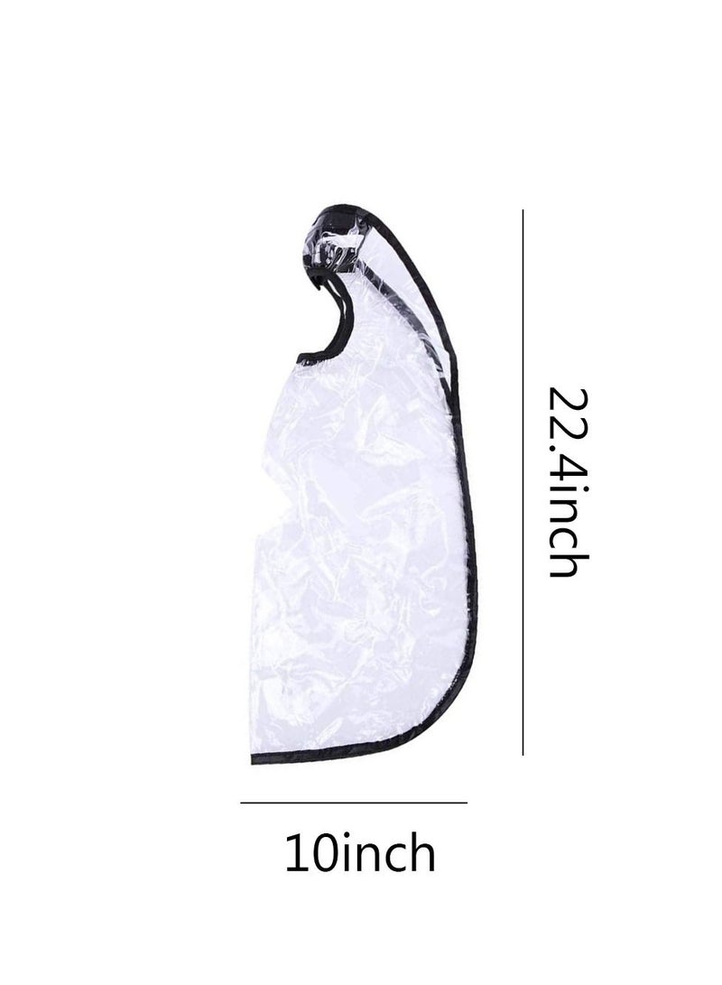 Hair Funnel Waterproof Hood for Dyeing and Baking Oil Shampoo Washing Rinse Cape Accessory Suitable The Elderly families hair salons 3pcs