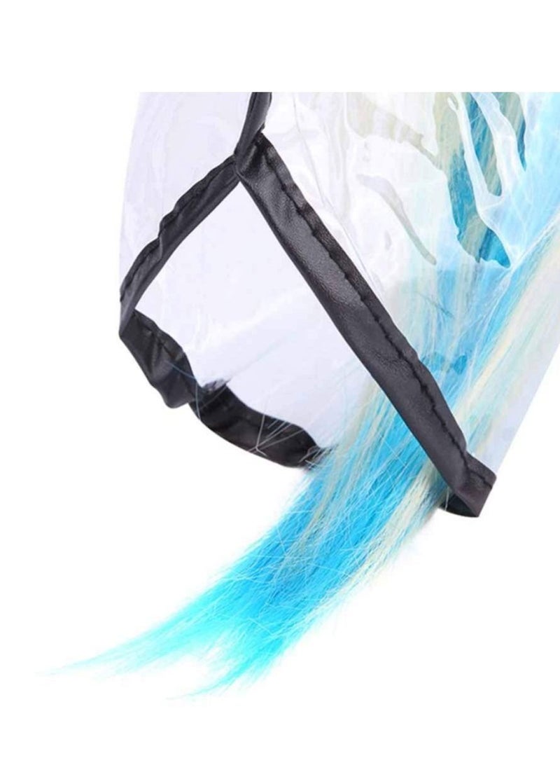 Hair Funnel Waterproof Hood for Dyeing and Baking Oil Shampoo Washing Rinse Cape Accessory Suitable The Elderly families hair salons 3pcs