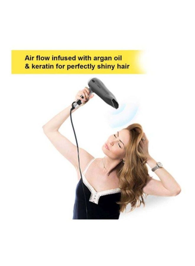 Compact Hair Dryer Graphite Grey