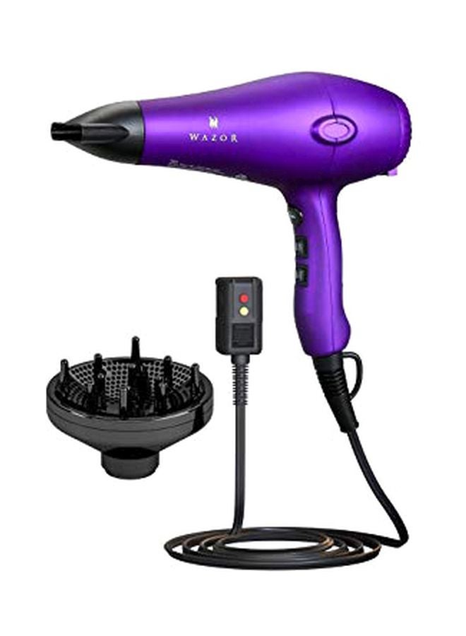 Lightweight Low Noise Hair Dryer Purple