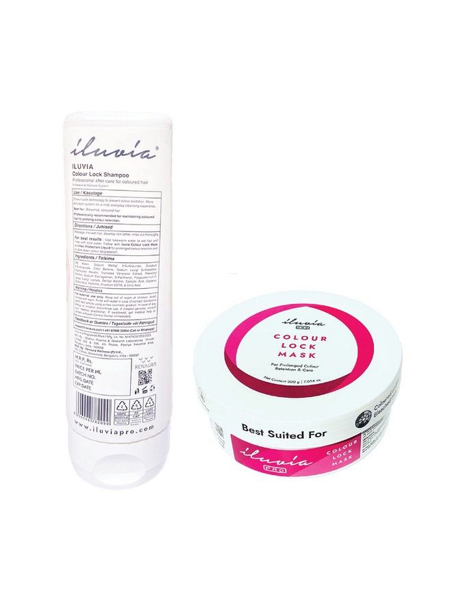 Colour Lock Combo For Colour Protection Boost (Also Suitable For Colour Treated Hair) 200Ml Sulfate Free ;; Phthalate Free ;; Paraben Free (200Ml 782052)