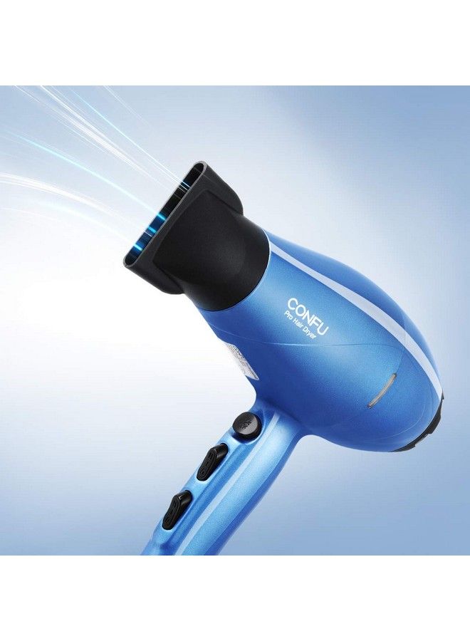 1875W Mutedry Lightweight Hair Dryer Professional Fast Drying Blow Dryer With 2 Speed / 3 Heat Settings And Cool Shot Button