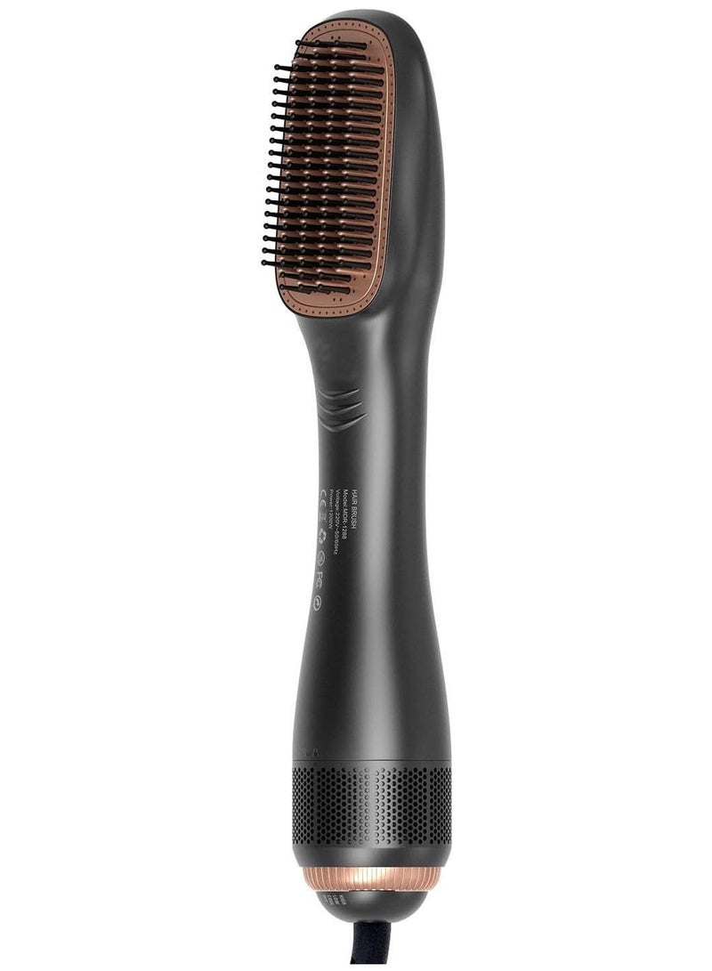 Hair Dryer Styler Volumizer Brush Salon Styler for Straightening Negative Ion Ceramic Blow Dryer Brush