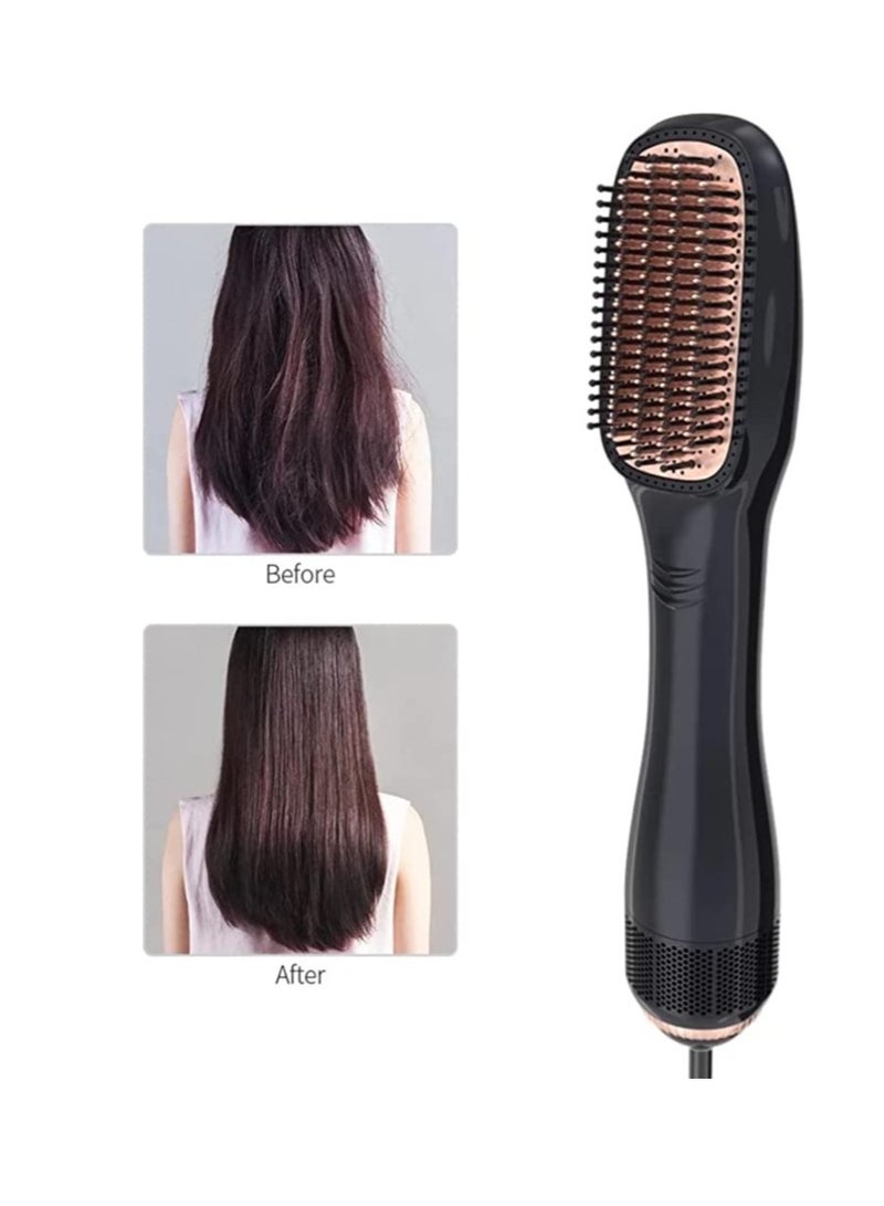 Hair Dryer Styler Volumizer Brush Salon Styler for Straightening Negative Ion Ceramic Blow Dryer Brush