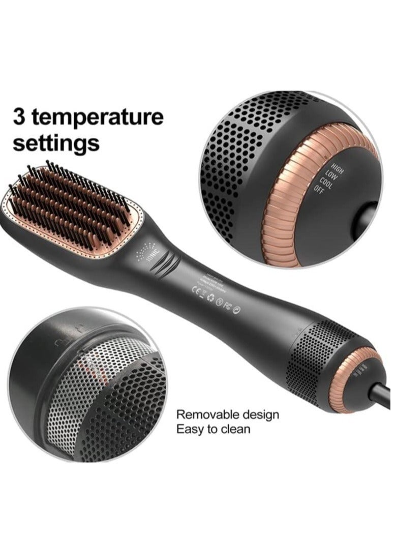 Hair Dryer Brush 3 in 1 Hot Air Brushes Blow Dryer Brush Hair Comb One Step Electric Hair Brushes Hair Straightener