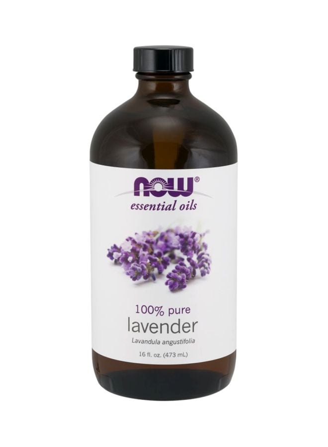 Lavender Essential Oil Brown/White 473ml