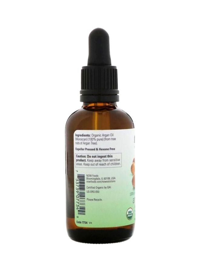 Organic Argan Oil 4 Fluid Ounces Clear 59ml