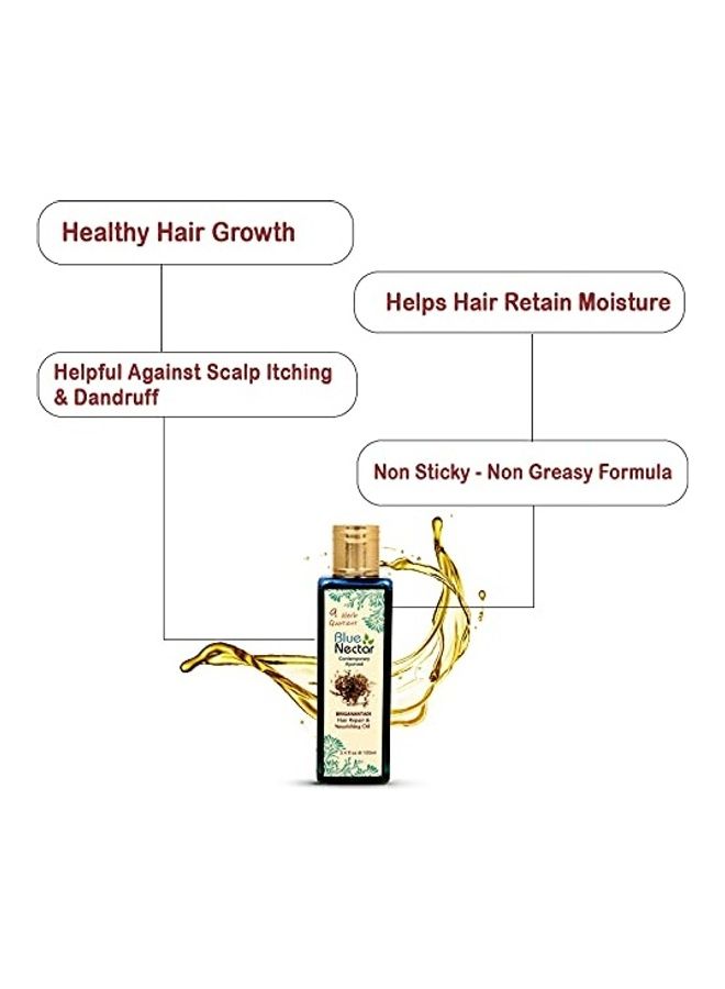 Ayurvedic Hair Repair And Treatment Oil For Hair growth Multicolour 100ml