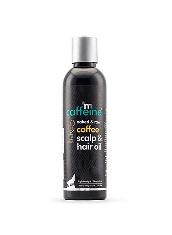 Coffee Scalp & Hair Oil (200Ml) For Boosting Hair Growth | With Redensyl And Argan Oil | Lightweight & Non Sticky | Strengthens Hair And Nousrishes Scalp | Sls Free