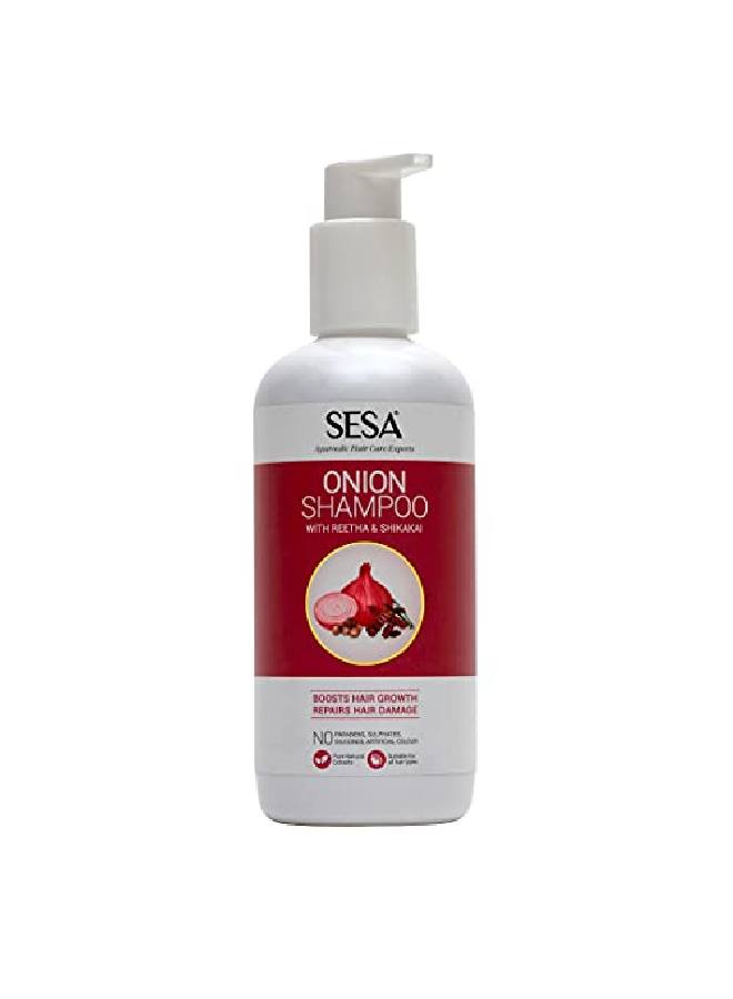 Onion AntiHair Fall Combo for Complete Hair Care| Onion Shampoo 300ml + Onion Conditioner 300 ml