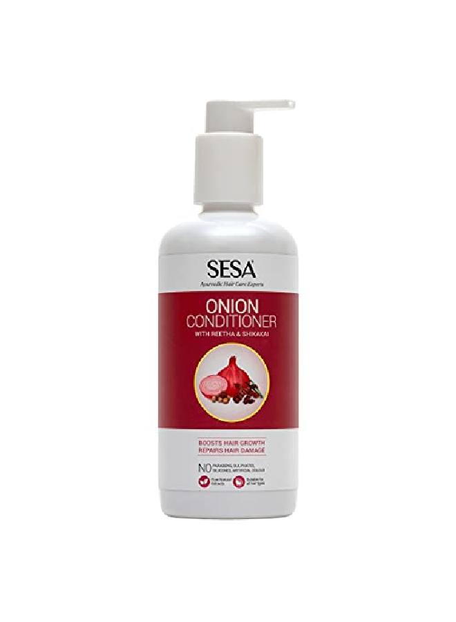 Onion AntiHair Fall Combo for Complete Hair Care| Onion Shampoo 300ml + Onion Conditioner 300 ml