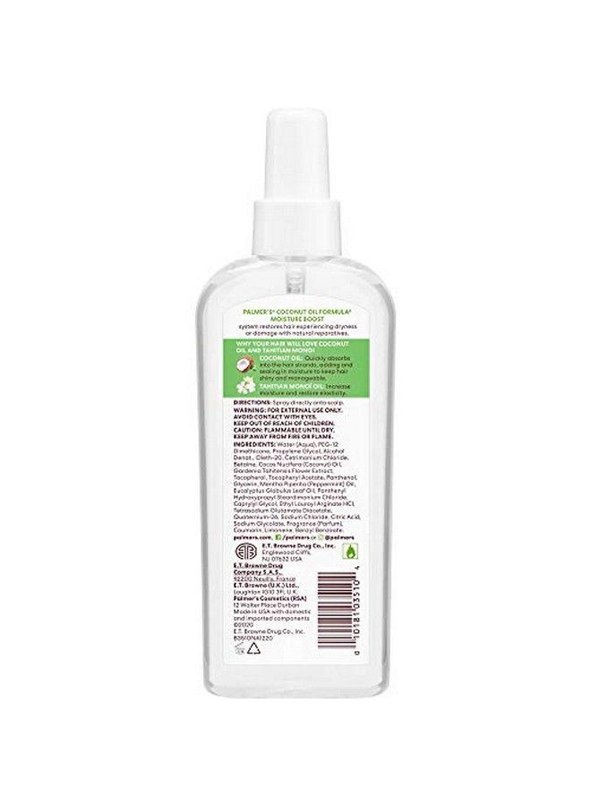 Coconut Oil Formula Strong Roots Spray 5.1 Fl Oz Pack Of 2