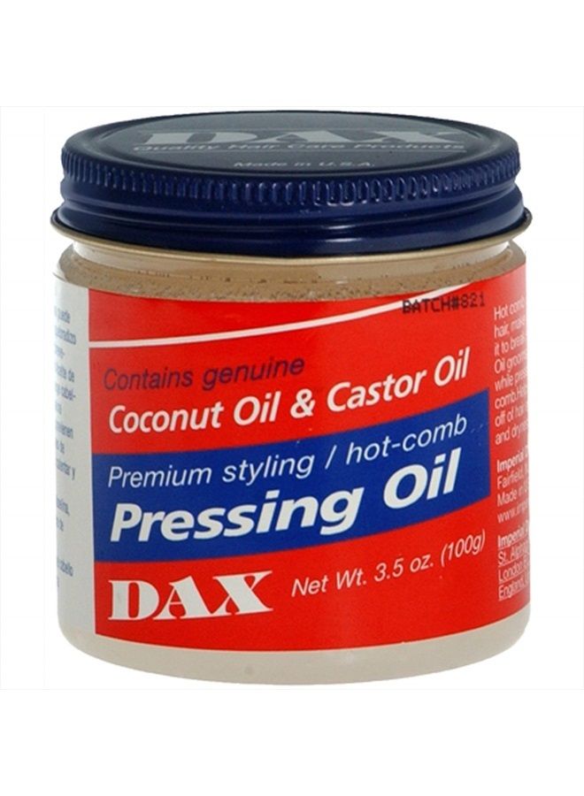 Dax pomades Pressing Oil, 3.5 Ounce