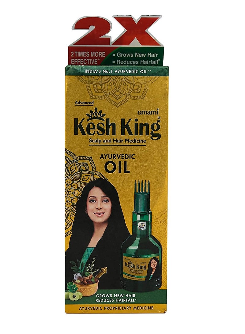 Emami Kesh King Ayurvedic Scalp and Hair Oil 100ml Pack of 4