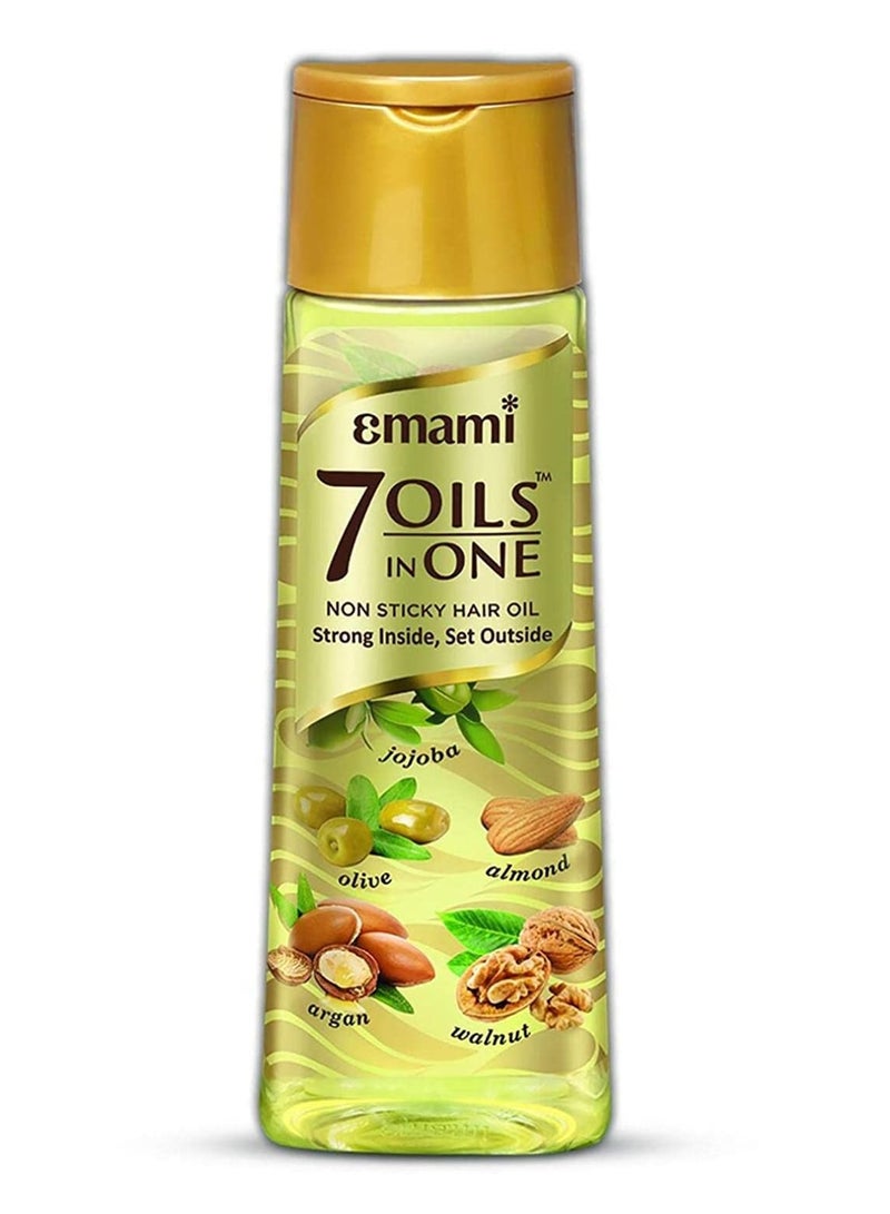 Emami 7 Oils In One Non Sticky Non Greasy Hair Oil 500ml And Emami Fair Handsome Long Lasting Radiance Cream 60g