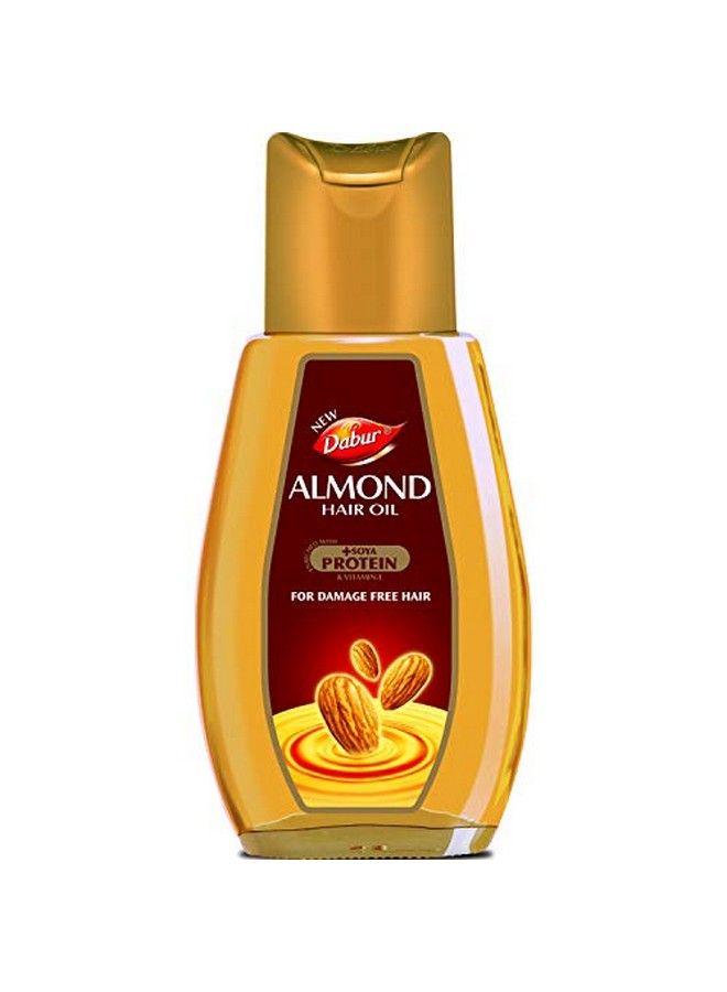 Almond Hair Oil With Almonds Soya Protein And Vitamin E For Non Sticky Damage Free Hair 200Ml