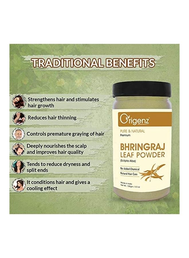 Bhringraj Leaf With Neem Leaf Powder Clear 200grams