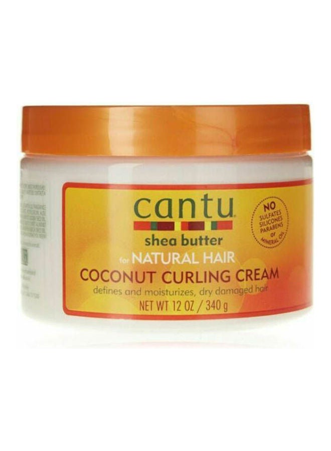 Shea Butter for Natural Hair Coconut Curling Cream Multicolour 340grams