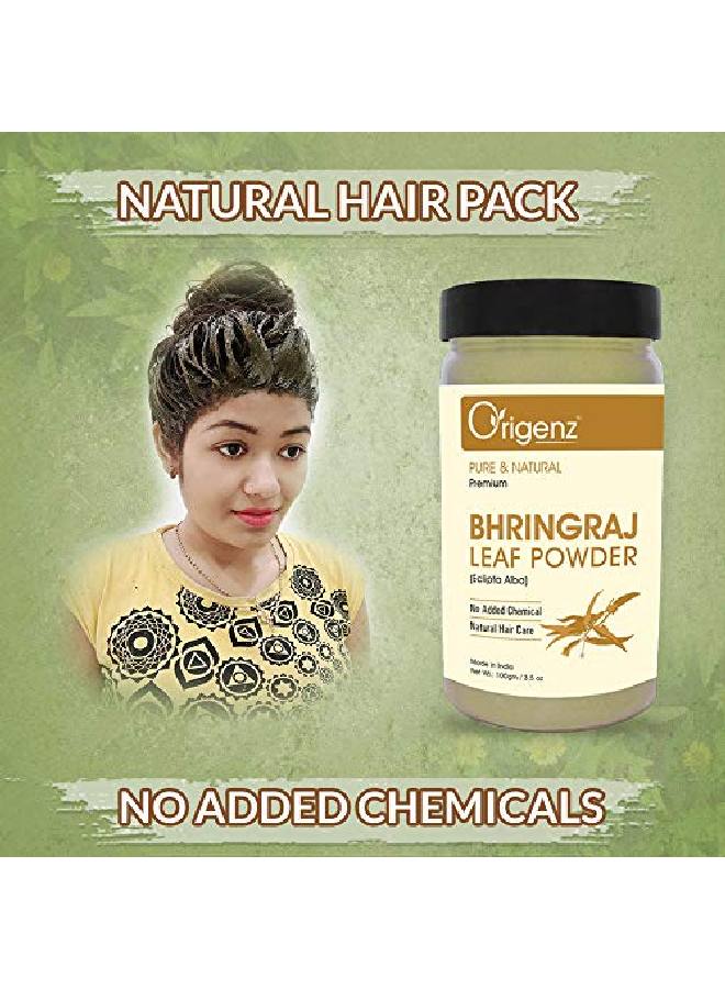 Premium Bhringraj Powder For Hair Care 100Gm (Pack Of 3)