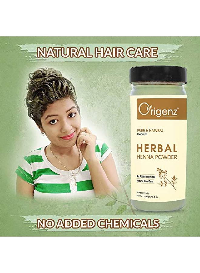 Premium Herbal HENNA Powder for Hair 100gm (Pack of 2)