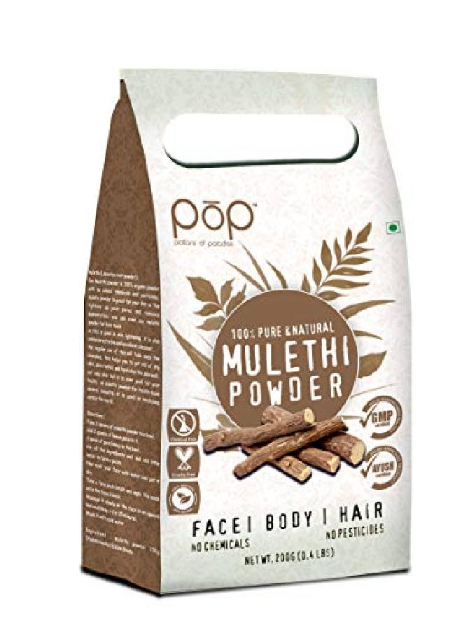 Mulethi Powder For Hair Growth And Conditioning 200 Grams