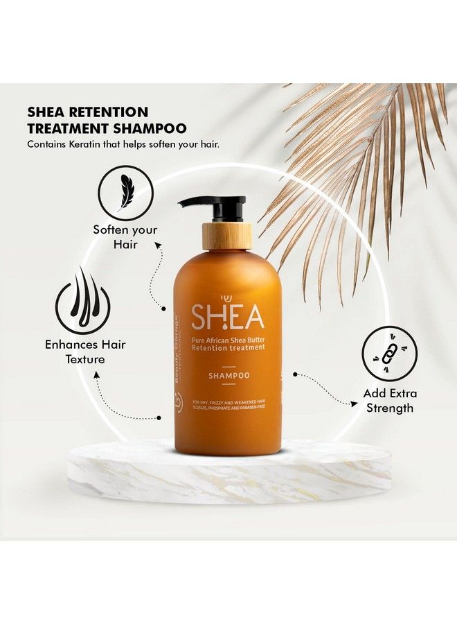 Shea Retention Treatment Combo (Shampoo + Conditioner) 300Ml Each