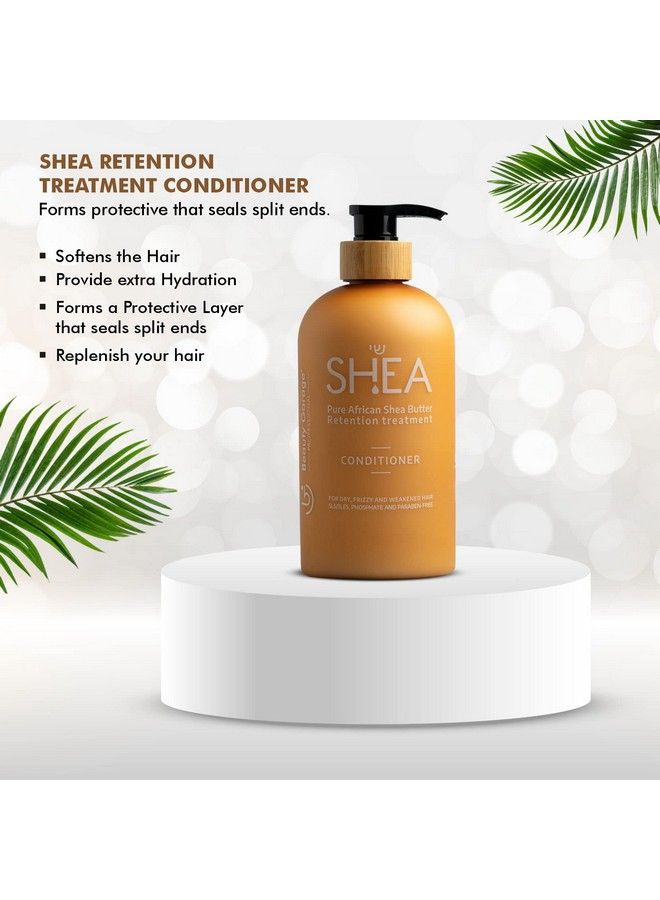 Shea Retention Treatment Combo (Shampoo + Conditioner) 300Ml Each