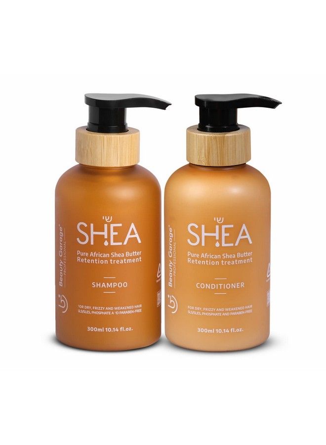 Shea Retention Treatment Combo (Shampoo + Conditioner) 300Ml Each