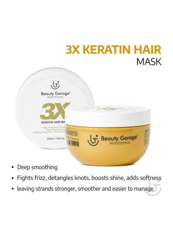 3X Keratin Hair Mask 225Ml