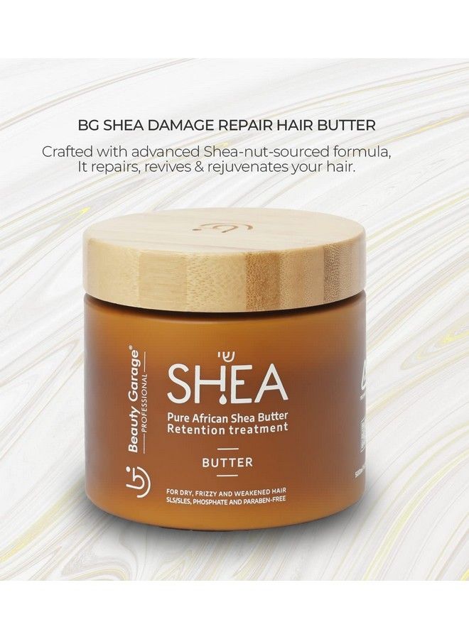 Pure African Shea Retention Treatment Hair Mask 500Ml