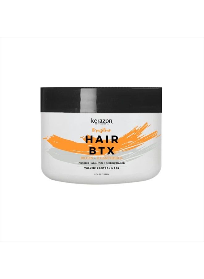 KERAZON Hair Botox Treatment 8oz/236ml provides smoothing, deep hydration, nutrition, shine, softness, volume control and hair smoothness. Formaldehyde Free. Packaging may vary.