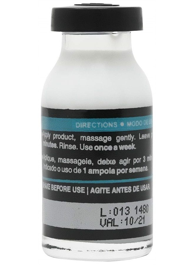 Shock Repair - Hair Treatment For Damaged Hair - Highly Concentrated Ampoules For Weekly Reconstruction & Hair Repair. Promotes Hydration, Strength And Protection - 4 Week Supply